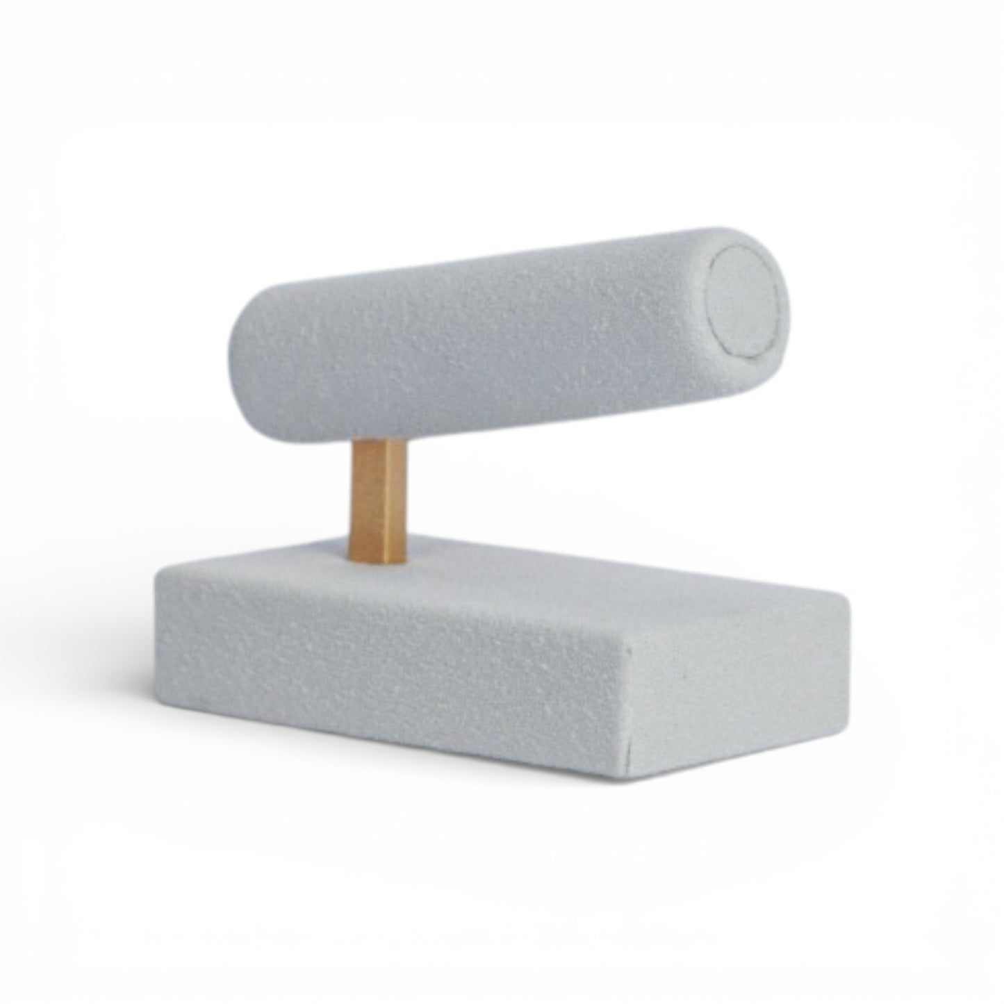 Micro Fabric Cylindrical Ring Display Stand