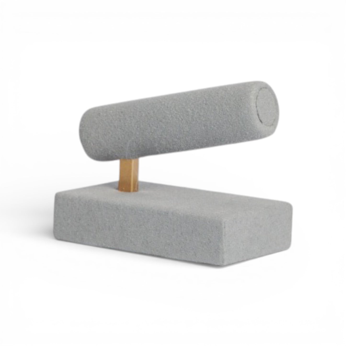 Micro Fabric Cylindrical Ring Display Stand