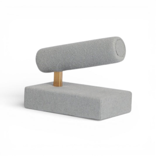 Micro Fabric Cylindrical Ring Display Stand