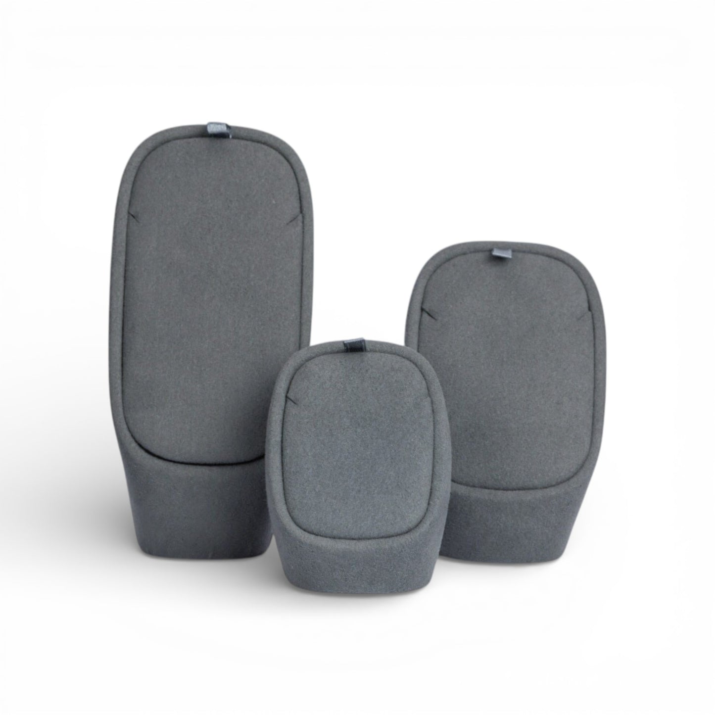 Rounded Form Micro Fabric Necklace Display Stand