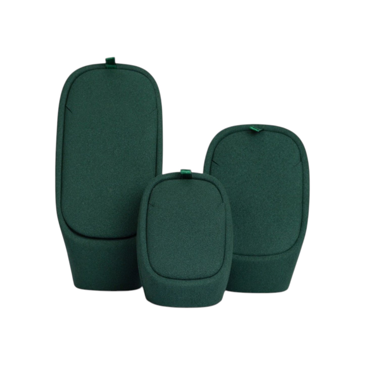 Rounded Form Micro Fabric Necklace Display Stand