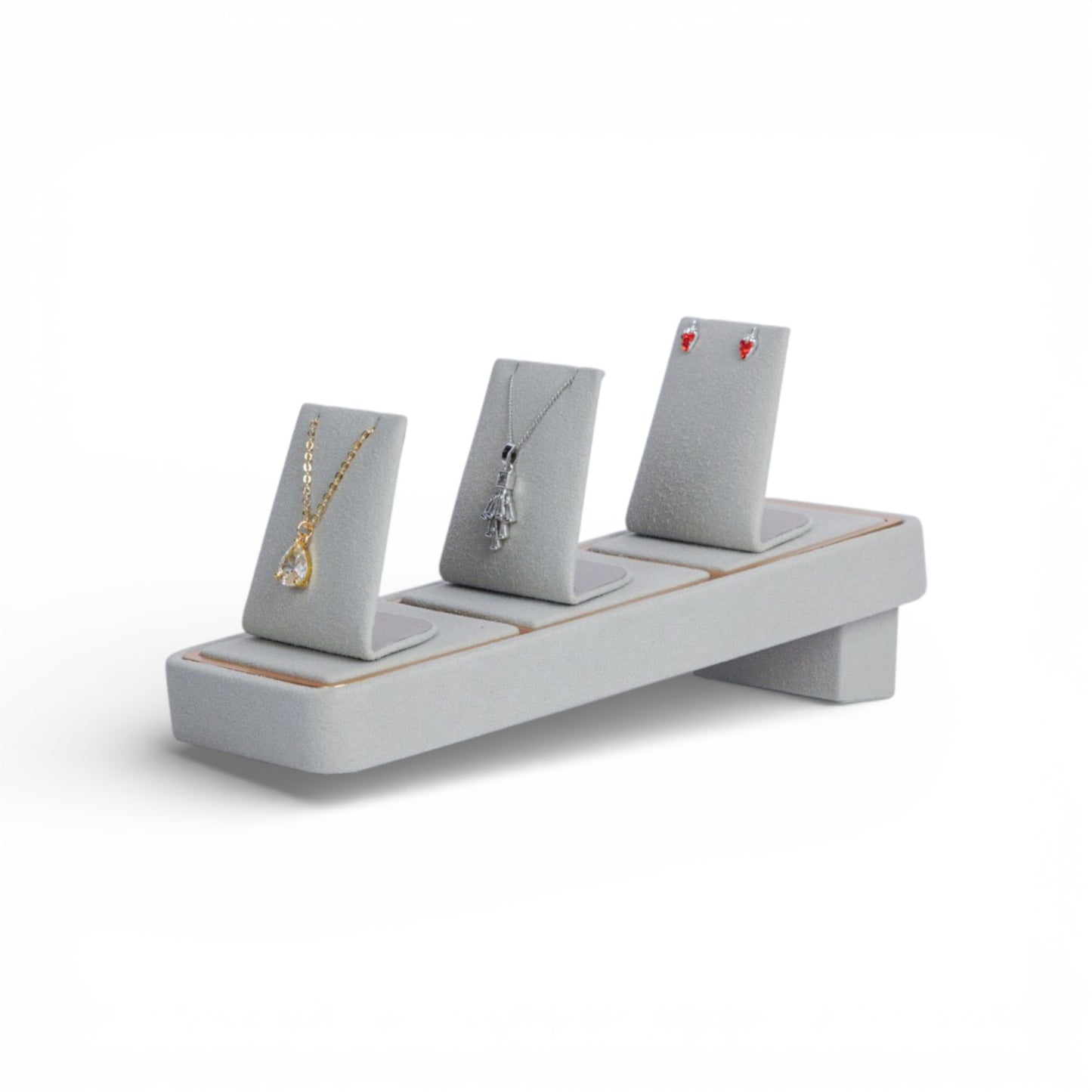 Displora Gold Frame Triple Necklace Display