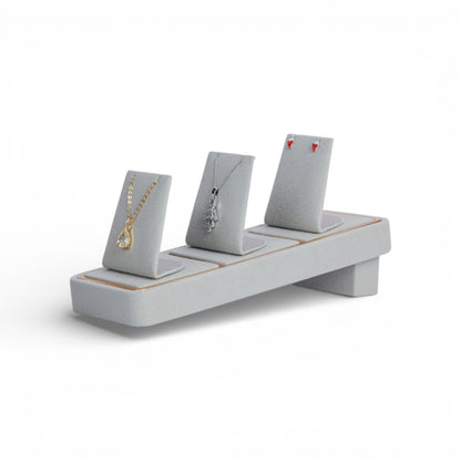 Displora Gold Frame Triple Necklace Display