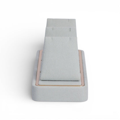 Displora Gold Frame Triple Necklace Display