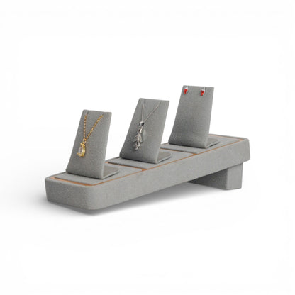 Displora Gold Frame Triple Necklace Display