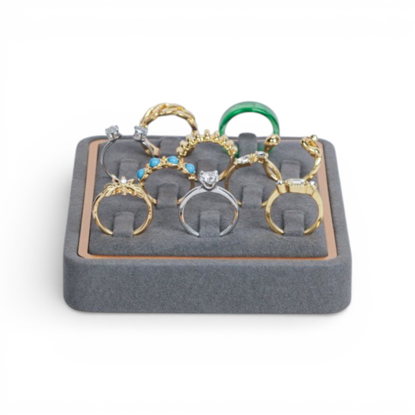 Displora Gold Frame Ring Display