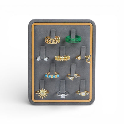Displora Gold Frame Ring Display