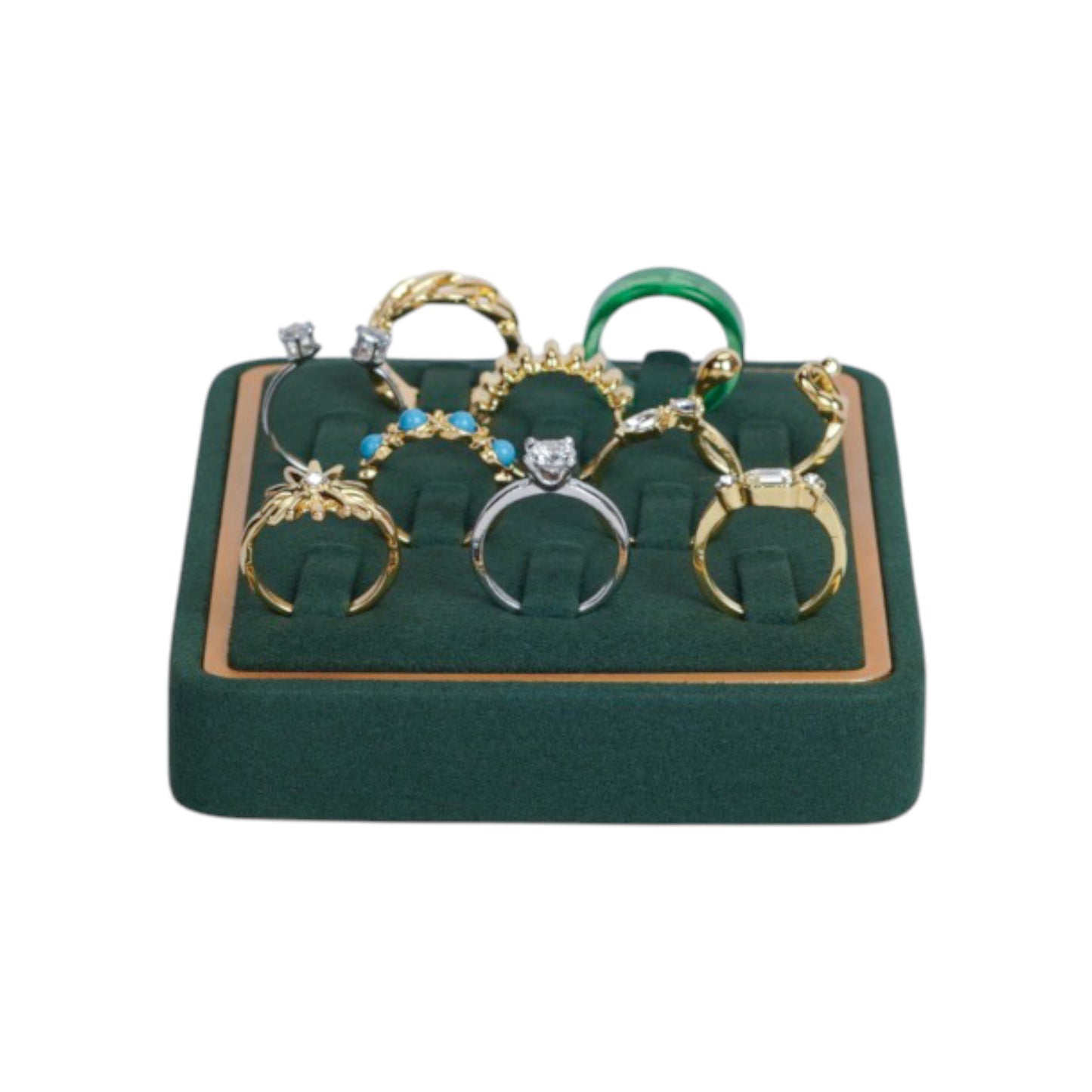 Displora Gold Frame Ring Display