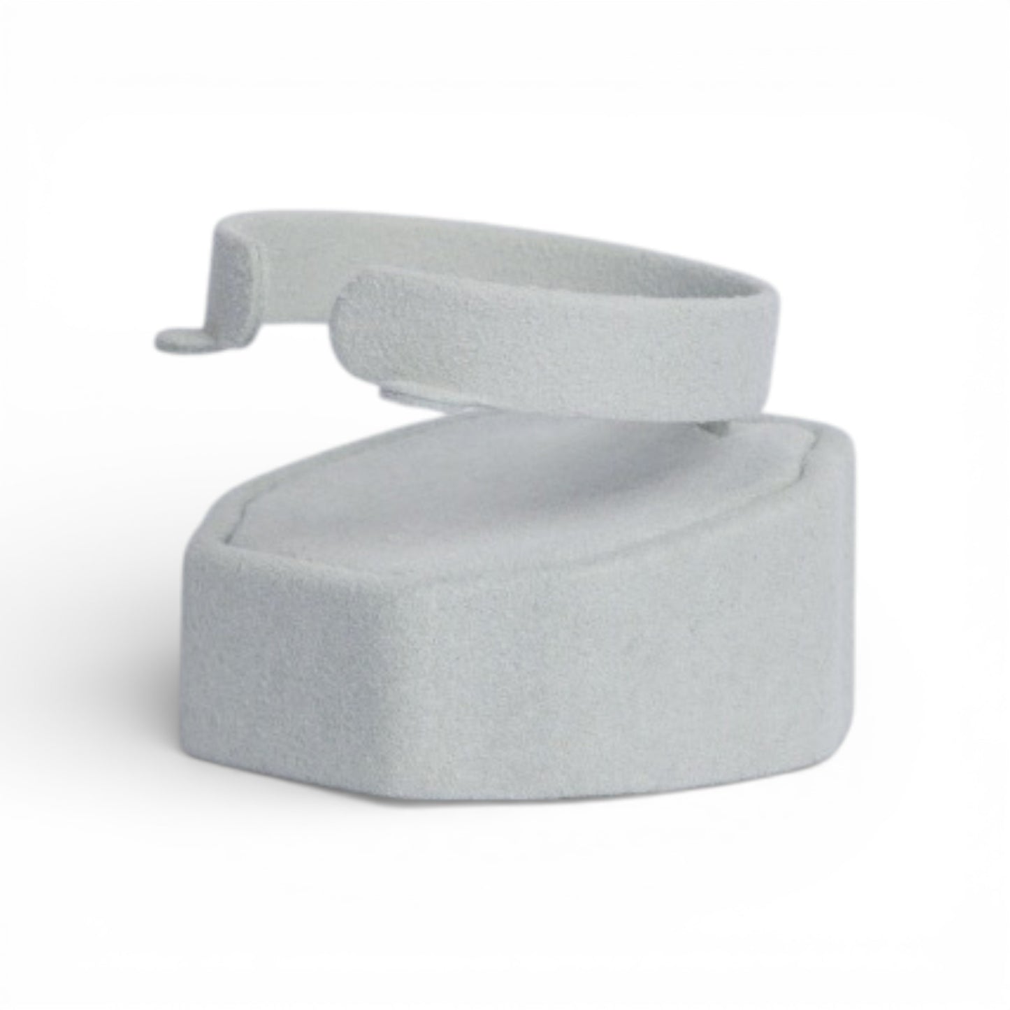 Micro Fabric Bracelet Holder – Hexagonal Pillar Form (Single Piece)