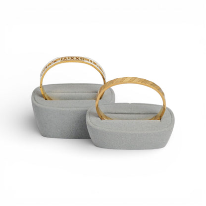 Displora Oval Ring & Bangle Display Set