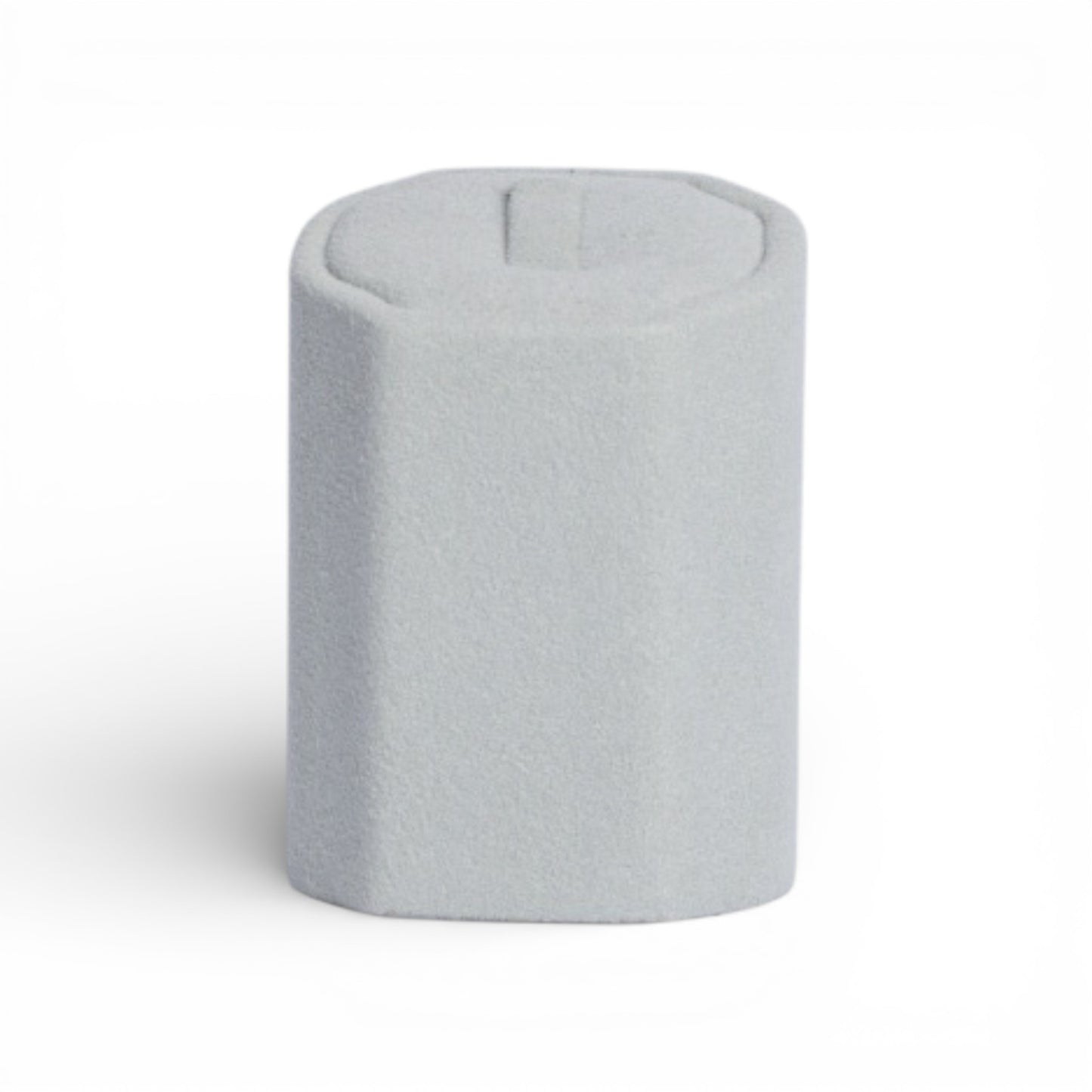 Micro Fabric Ring Holder Set – Hexagonal Pillar Form (3 Pieces)