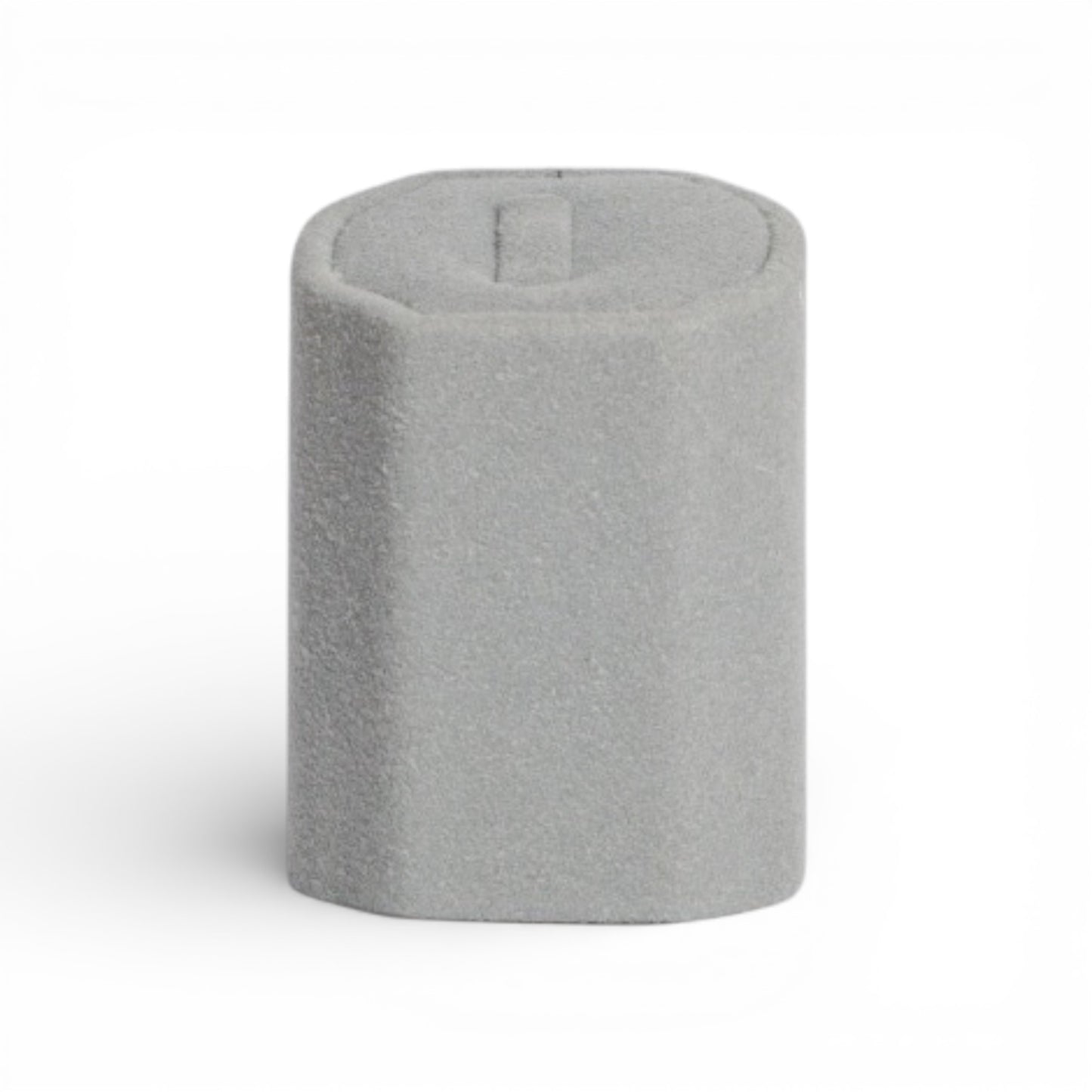 Micro Fabric Ring Holder Set – Hexagonal Pillar Form (3 Pieces)