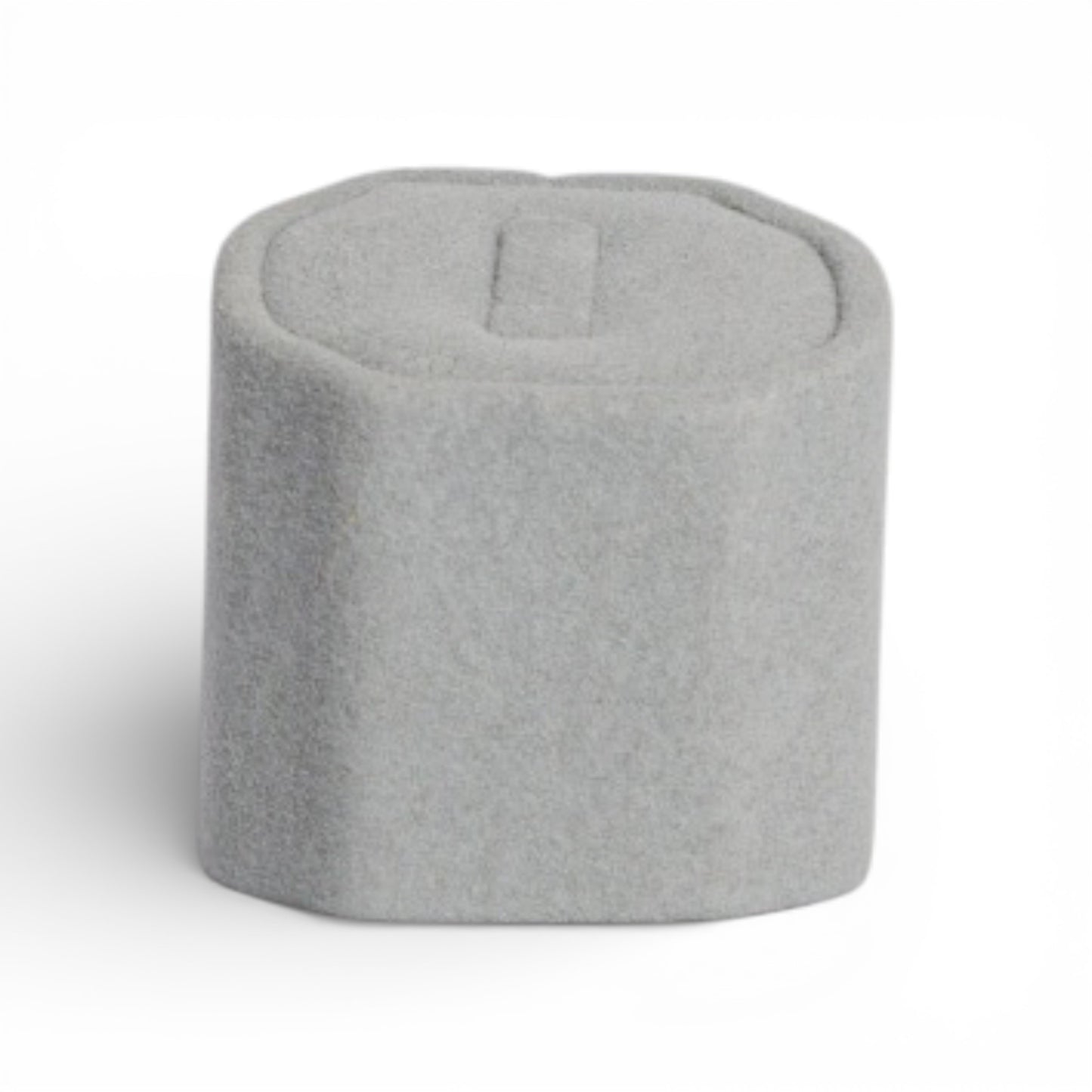 Micro Fabric Ring Holder Set – Hexagonal Pillar Form (3 Pieces)