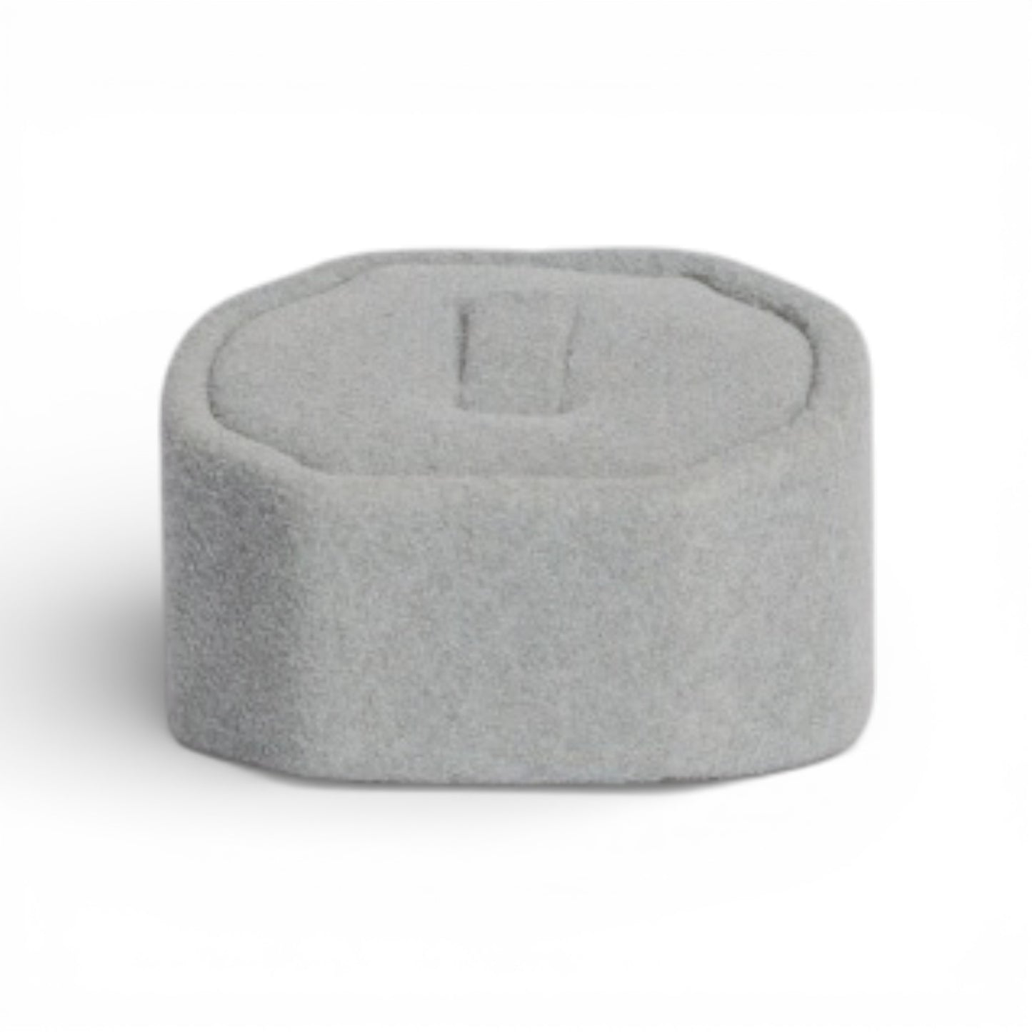 Micro Fabric Ring Holder Set – Hexagonal Pillar Form (3 Pieces)