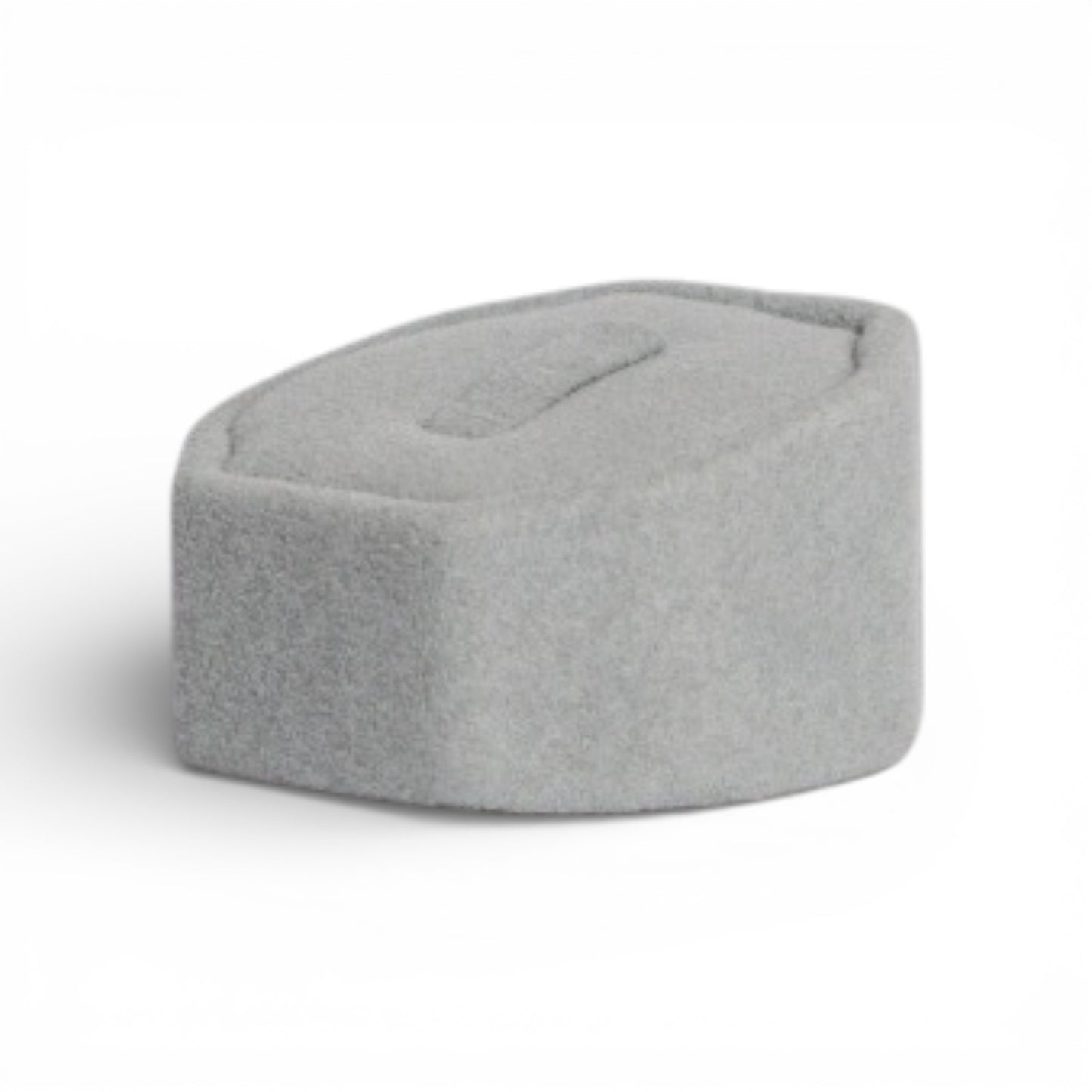 Micro Fabric Ring Holder Set – Hexagonal Pillar Form (3 Pieces)